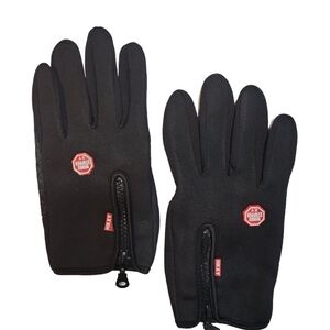 HMS Unisex WindproofWaterproof Thermal GlovesTouch Screen Finger Size Lg